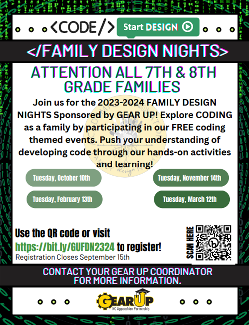 Family Design Nights 23-24